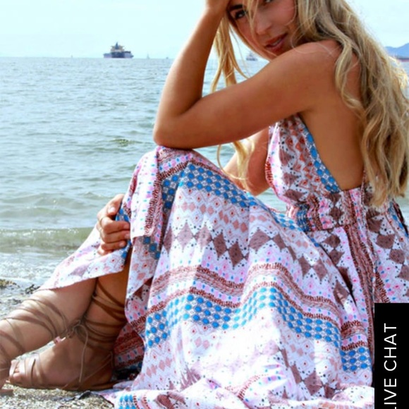 Lulus Dresses & Skirts - Lulus Multi Print Maxi